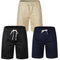 Img 1 - Shorts Men Summer Korean Slim Look Pants knee length Cotton Casual Cargo Jodhpurs Thin