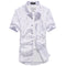 Img 3 - Summer Short Sleeve Korean Slimming Printed Men Shirt