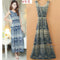 Img 9 - Summer Sleeveless Floral Chiffon Holiday Beach Length Women Dress