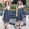 Img 28 - Summer Sleeveless Floral Chiffon Holiday Beach Length Women Dress