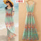 Img 15 - Summer Sleeveless Floral Chiffon Holiday Beach Length Women Dress