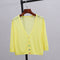 Img 6 - Summer Plus Size Women Ice Silk Matching Short Sunscreen Cardigan Sweater