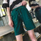Img 4 - Gym Shorts Women Korean Loose Harajuku BF Student Pants Solid Colored Jogging Wide Leg Casual Bermuda Shorts