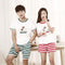 IMG 115 of Women Short Sleeve One-Piece Cotton Casual Pajamas Loungewear Sleepwear