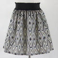 Img 13 - Summer Color Floral High Waist Skirt Plus Size Chiffon Skirt
