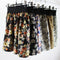 Img 2 - Summer Color Floral High Waist Skirt Plus Size Chiffon Skirt