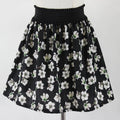 Img 8 - Summer Color Floral High Waist Skirt Plus Size Chiffon Skirt