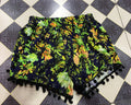 Img 3 - Europe Summer Women Sunflower Printed Elastic Waist Beach Pants Shorts Beachwear