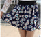 Img 5 - Summer Color Floral High Waist Skirt Plus Size Chiffon Skirt