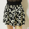 Img 3 - Summer Color Floral High Waist Skirt Plus Size Chiffon Skirt