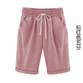 Img 9 - Plus Size Summer Casual Pants Women Bermuda Shorts Thin Outdoor Pound Loose Bermuda Shorts