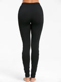 Img 4 - Europe Slimming Breathable Women Lace Spliced Long Pants