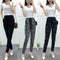 Img 5 - Pants Women Loose Carrot Plus Size Ankle-Length Pencil MM Casual Stretchable Elastic Pants