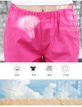 Img 8 - Korean Loose Student Shorts Mid-Length Cotton Blend Plus Size Teenage Girl Hot Pants Casual