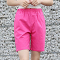 Img 2 - Korean Loose Student Shorts Mid-Length Cotton Blend Plus Size Teenage Girl Hot Pants Casual