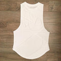 Muscle Sporty Tank Top Men Fitting Jogging Training Tops Sleeveless Stretchable Spliced Fitness Tank Top