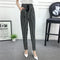 Img 11 - Pants Women Loose Carrot Plus Size Ankle-Length Pencil MM Casual Stretchable Elastic Pants