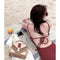 IMG 110 of Korea Elegant Sexy Vintage Burgundy Bare Back Strap Slim Look One-Piece Swimsuit Women Swimwear