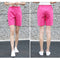 IMG 119 of Korean Loose Student Shorts Mid-Length Cotton Blend Plus Size Teenage Girl Hot Pants Casual Shorts