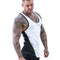 Img 4 - Muscle Summer Sleeveless Tank Top Men Breathable Slim Look Sporty Fitness Fitted Under Quick-Drying Tank Top