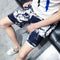 Img 10 - Popular Summer Korean Men Shorts Beach Mid-Length Casual Pants Bermuda Shorts