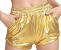 Img 1 - Women Straight Casual Elastic Waist Summer Hot Pants Shorts