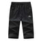 Men Summer Shorts knee length Korean Slim Look Casual Loose Beach Pants Cropped Pants