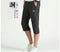 Img 9 - Men Summer Shorts knee length Korean Slim Look Casual Loose Beach Pants Cropped