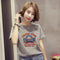 T-Shirt Women Short Sleeve Summer Korean Student Half Sleeved INS Tops Tops T-Shirt