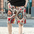 Img 1 - Popular Summer Korean Men Shorts Beach Mid-Length Casual Pants Bermuda Shorts