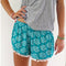Img 5 - Hawaii Women Printed Elastic Waist Shorts Beach Pants Non Beachwear