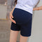 Img 8 - Pregnant Woman Pants Summer Stretchable Cotton Korean Casual Leggings Fitted Outdoor Slim Look Shorts Track