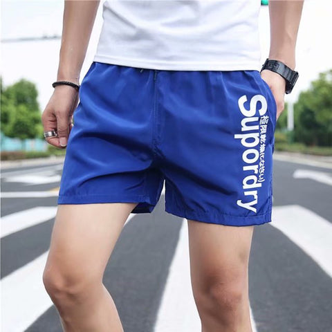 Img 3 - Track Shorts Men Running Summer Korean Trendy All-Matching Jogging Fitness Quick Dry Loose Marathon Pants