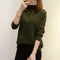 Img 2 - Women Loose All-Matching Korean Student Long Sleeved Half-Height Collar Pullover