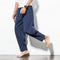 Oriental Cotton Blend Wide Leg Pants Loose Plus Size Wide-legged Beach Pants