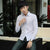 Img 6 - White Shirt Men Long Sleeved Solid Colored Non Iron Business Slim Look Youth Thin Men Shirt