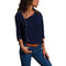 Img 5 - Popular Trendy Button Niche Oblique Collar Long Sleeved Women Tops Shirt Blouse