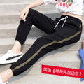 Img 10 - SummerSport Pants Women Student Korean Harajuku BF Thin Loose Plus Size INS Jogger Casual Pants