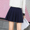 Img 7 - Japanese A-Line High Waist Pleated Women College Skirt insPopular Anti-Exposed Skirt