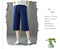 Img 7 - Art Loose Plus Size Women Pants Vintage Cotton Blend All-Matching Wide Leg Slimming Slim Look Cropped Casual