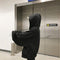 IMG 112 of Women ulzzangCollege Hooded Lantern Sleeve Sweatshirt Korean Harajuku BFLoose Tops Outerwear