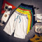 Img 1 - Summer Men Thin Running Shorts Korean Casual Solid Colored Pants Mid-Length Beach Plus Size