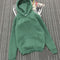 IMG 112 of Hooded Sweatshirt Women Korean College bfLoose Student Thick Solid Colored ulzzang Outerwear