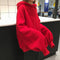 IMG 123 of Women ulzzangCollege Hooded Lantern Sleeve Sweatshirt Korean Harajuku BFLoose Tops Outerwear