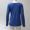 IMG 105 of Popular Spliced Color-Matching Round-Neck Casual Long Sleeved T-Shirt Women Tops T-Shirt