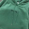 IMG 115 of Hooded Sweatshirt Women Korean College bfLoose Student Thick Solid Colored ulzzang Outerwear