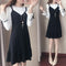 Img 5 - Women Korean Slim Look Ruffle Collar Fishtail Fresh Looking Two-Piece Sets Dress