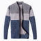 Img 3 - Tops Handsome Cardigan Knitted Jacket Sweater No Collar Outerwear