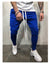 Img 5 - Europe Popular Fitness Sport Pants Color-Matching Hip-Hop Hem Zipper Spliced Slim-Fit