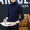 Img 12 - High Collar Men Casual Solid Colored Slimming Trendy Sweater